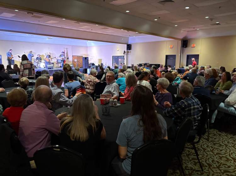 Audience packs the Great Hall to enjoy a free concert in support of the Conference Center