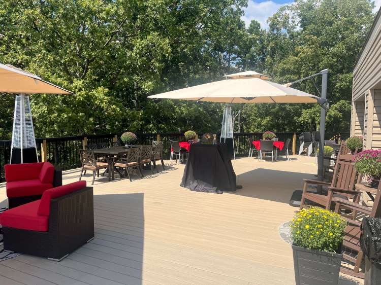 Fairfield Bay Conference Center Woodland Deck